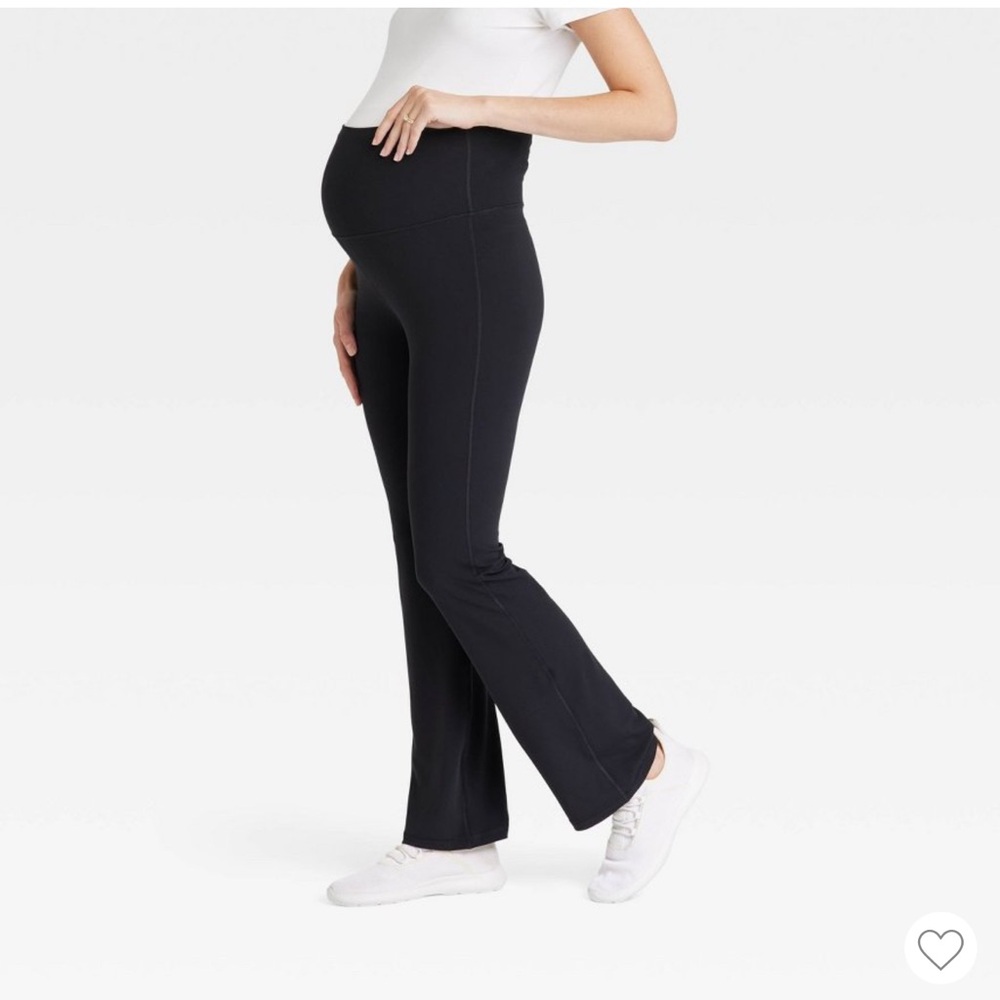 BRAND NEW - Women’s High Rise Maternity Flare Pants -Small